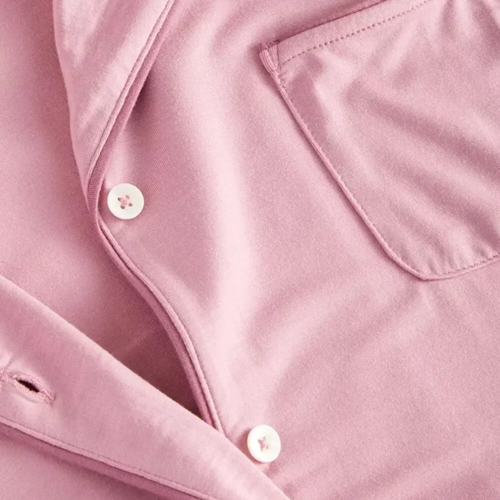 Macy's State of Day Women's Notch Collar Sleepshirt Mauve Orchid NWT - Picture 4 of 7
